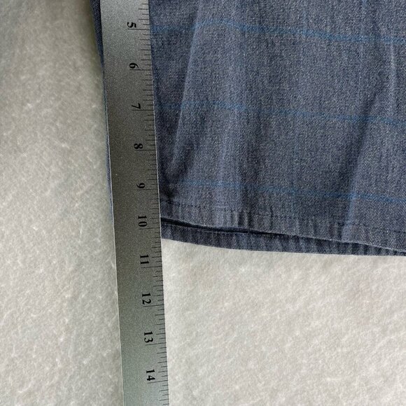 Brixton Shorts Mens Size 32 Toil II Chino Flat Front Walking Stretch Cotton Blue - Picture 11 of 11